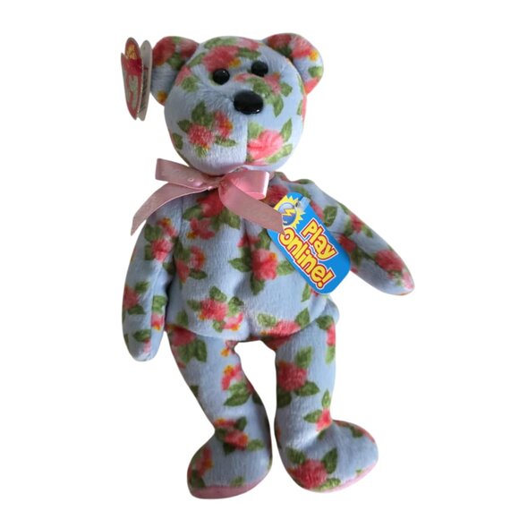 NWT Ty Beanie Bear 2008 Mother Bear comes with clear case - Picture 1 of 6